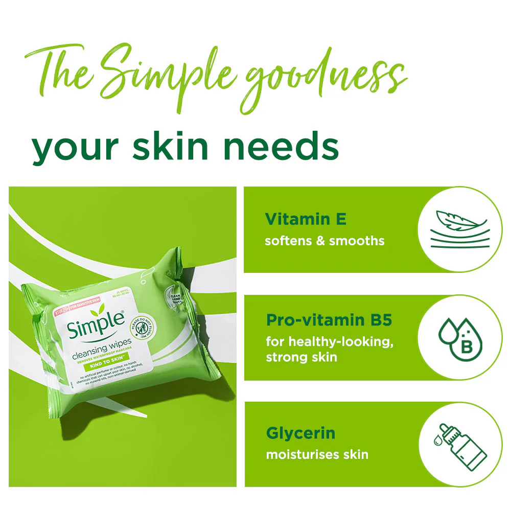 Cleansing Wipes - 25 Wipes - Image 4
