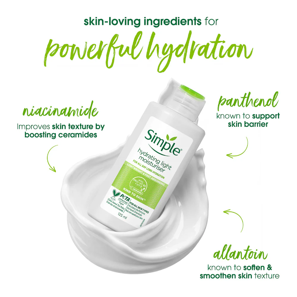 Hydrating Light Moisturiser 125ml - Image 6